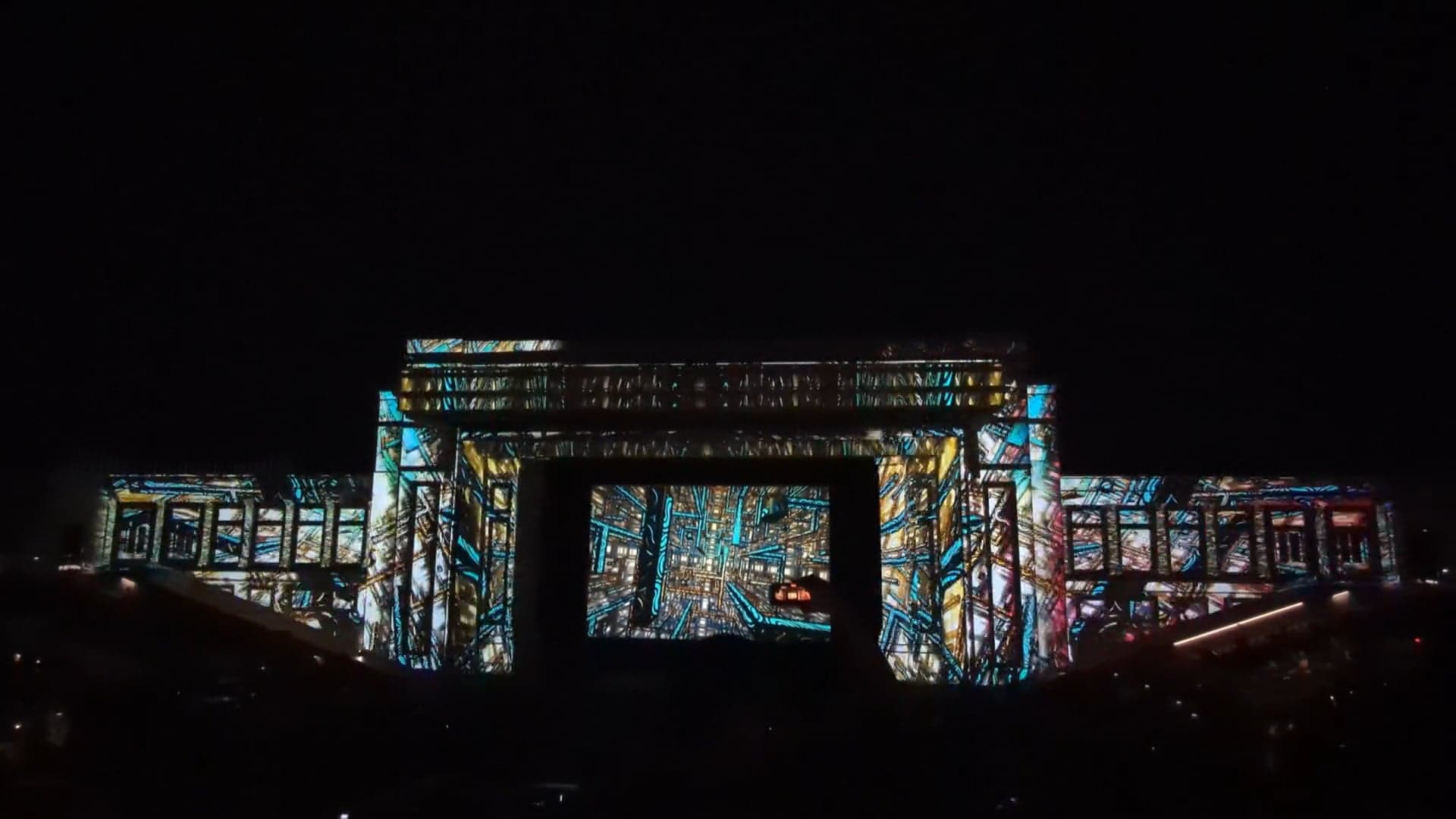 Scaffold Lattice - Datagrama at the Orion