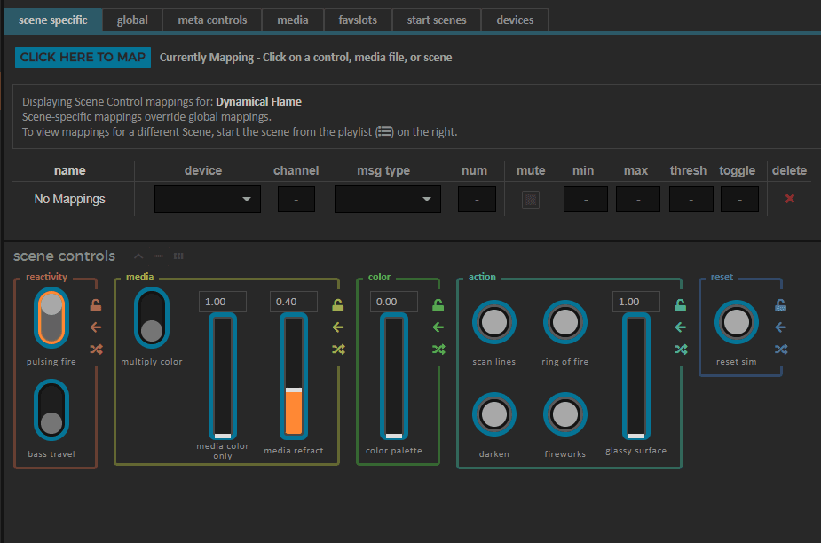 MIDI Mapping Controls